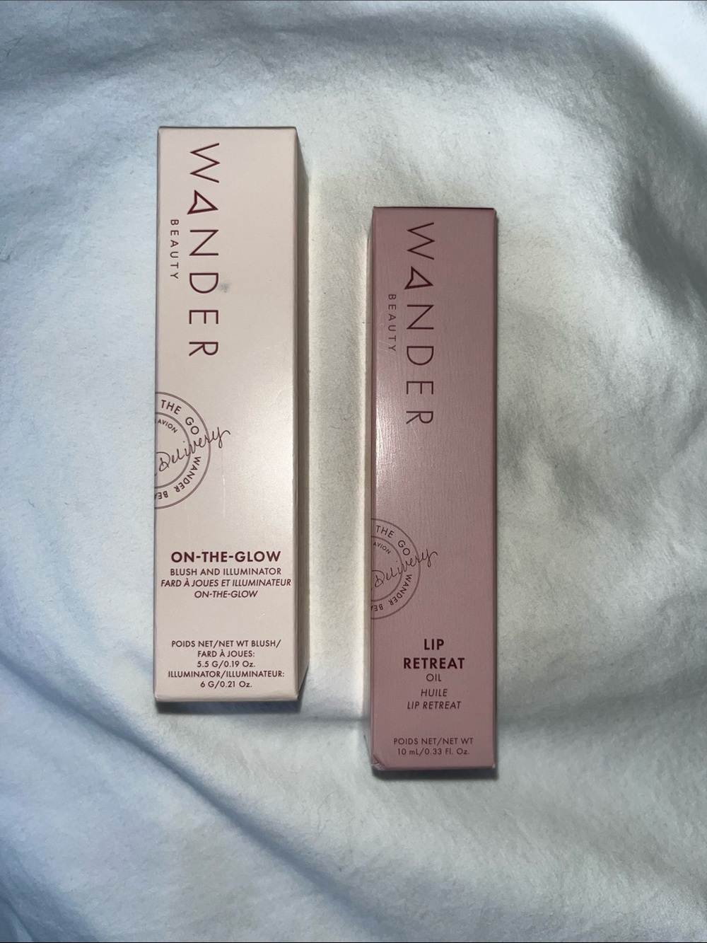 Wander Beauty on the glow blush and illuminator & Lip Oil Duo — never opened